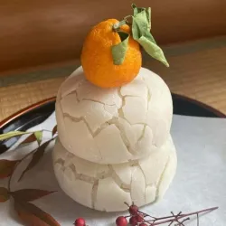 Kagammi mochi tradición de Año Nuevo en Japón